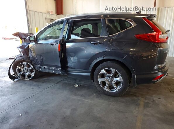 5J6RW2H89KA003482 2019 HONDA CR-V Gray Rear left