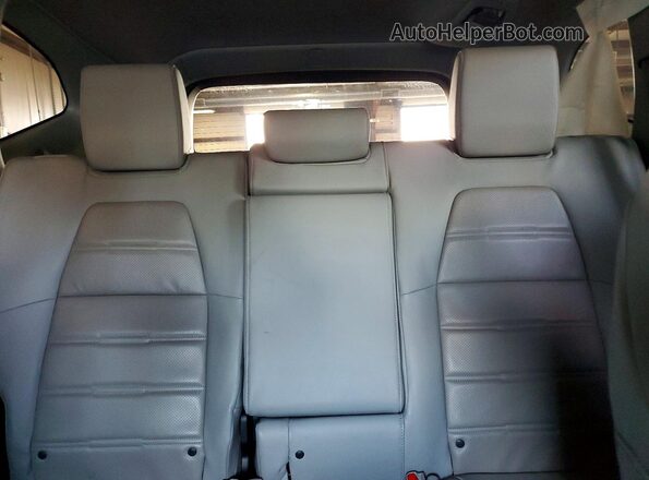 5J6RW2H89KA003482 2019 HONDA CR-V Gray Rear seats view
