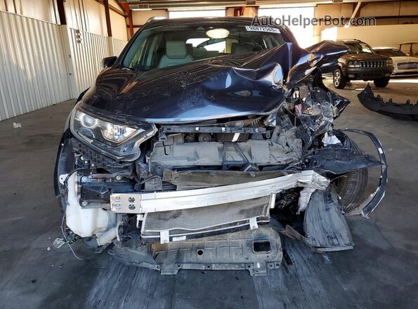 5J6RW2H89KA003482 2019 HONDA CR-V Gray Front view