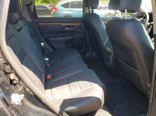 5J6RW2H89LL028436 2020 HONDA CR-V Black Widok wnętrza z tyłu