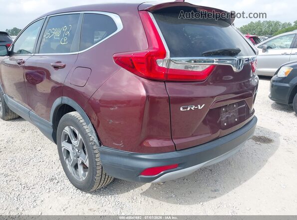 5J6RW2H8XHL014486 2017 HONDA CR-V Maroon Вид спереду