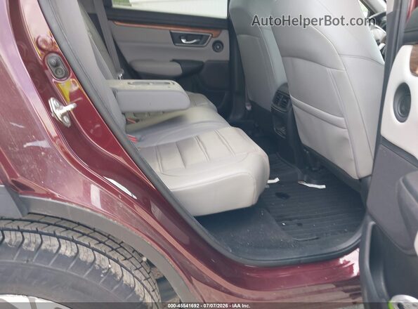 5J6RW2H8XHL014486 2017 HONDA CR-V Maroon Вид наклейки з VIN-кодом