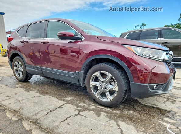 5J6RW2H8XKL016763 2019 HONDA CR-V Maroon Առջևի աջ