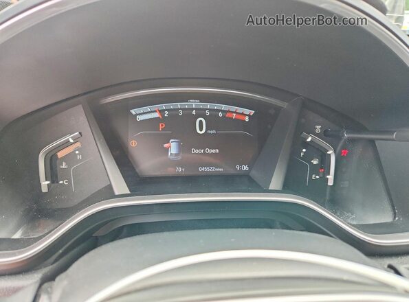 5J6RW2H8XKL016763 2019 HONDA CR-V Maroon Սարքավորումների վահանակի տեսք