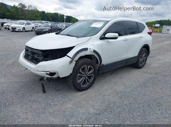 5J6RW2H8XLL016862 2020 HONDA CR-V White Front left
