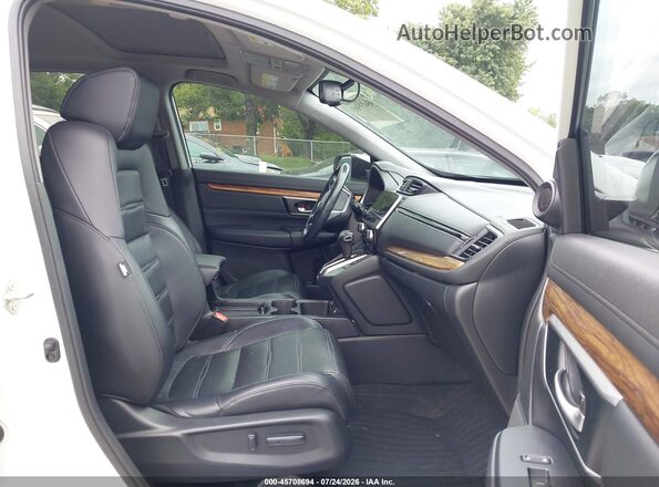 5J6RW2H8XLL016862 2020 HONDA CR-V White Front interior view