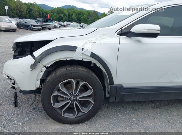 5J6RW2H8XLL016862 2020 HONDA CR-V White Instrument cluster view