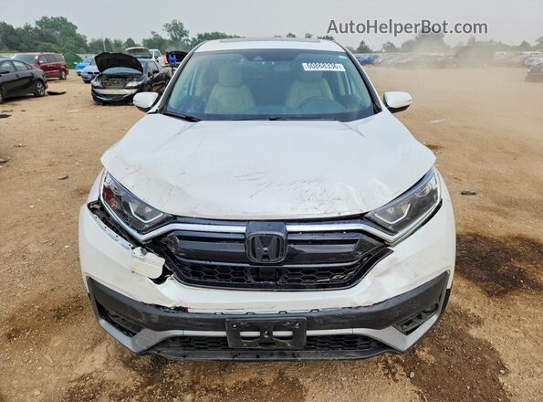 5J6RW2H8XLL026436 2020 HONDA CR-V White Widok z przodu