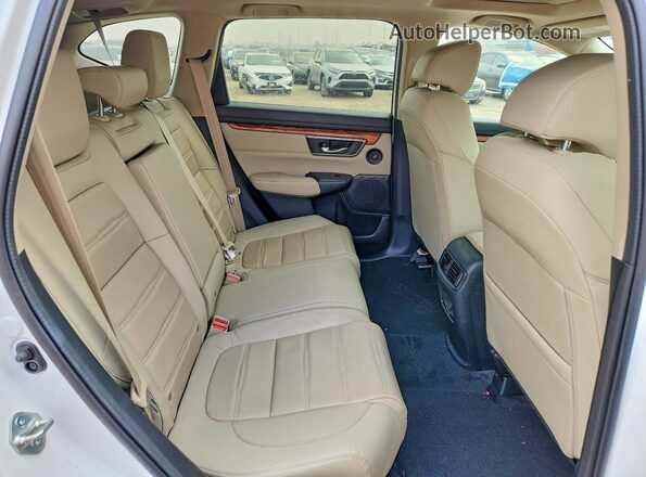5J6RW2H8XLL026436 2020 HONDA CR-V White Widok wnętrza z tyłu