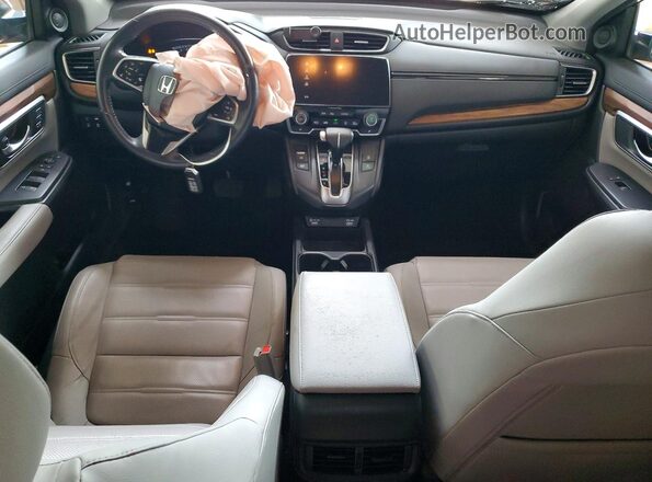 5J6RW2H8XLL031085 2020 HONDA CR-V Maroon Widok deski rozdzielczej