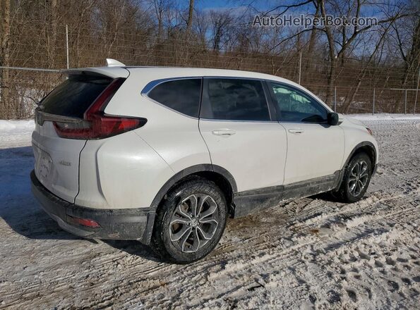 5J6RW2H8XMA001145 2021 HONDA CR-V Белый Задняя правая четверть