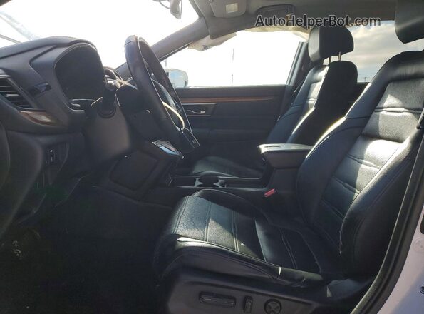 5J6RW2H8XMA001145 2021 HONDA CR-V Белый Вид салона спереди