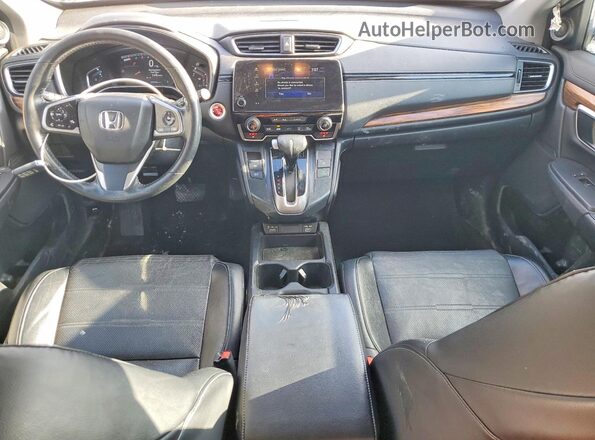 5J6RW2H8XMA001145 2021 HONDA CR-V Белый Вид панели приборов