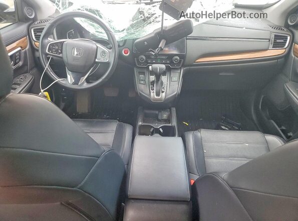 5J6RW2H92HL000235 2017 HONDA CR-V White Vista del salpicadero