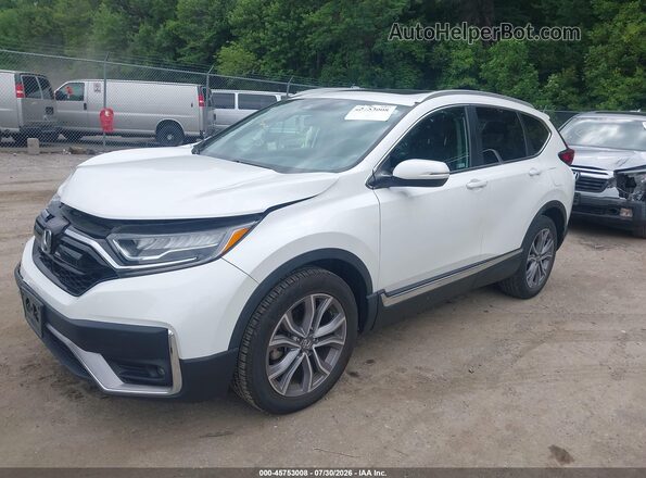 5J6RW2H92NL001977 2022 HONDA CR-V Белый Передняя левая четверть