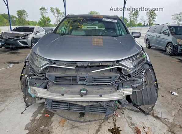 5J6RW2H95HL038185 2017 HONDA CR-V Gray Front view