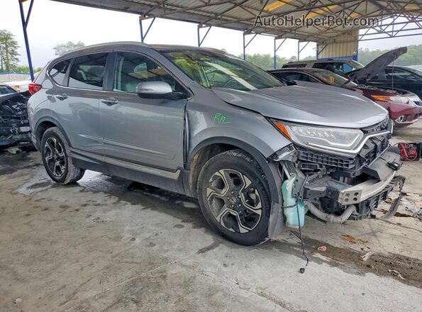5J6RW2H95HL038185 2017 HONDA CR-V Gray Front right