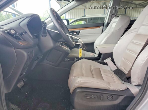 5J6RW2H95HL038185 2017 HONDA CR-V Gray Front interior view