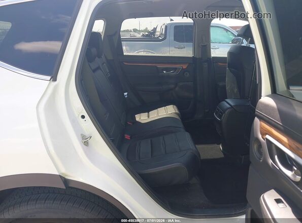 5J6RW2H95JL024485 2018 HONDA CR-V White VIN კოდის სტიკერის ხედი