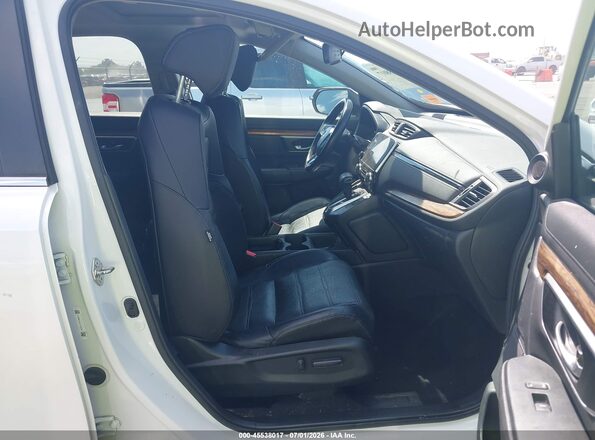 5J6RW2H95JL024485 2018 HONDA CR-V White წინა სალონის ხედი