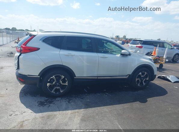 5J6RW2H95JL024485 2018 HONDA CR-V White უკანა სალონის ხედი