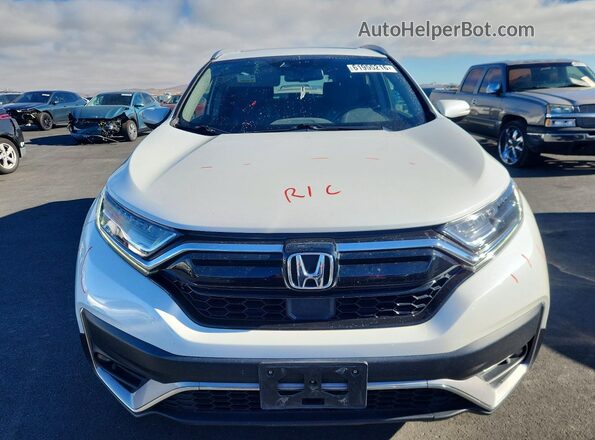 5J6RW2H95LL012176 2020 HONDA CR-V White Front view
