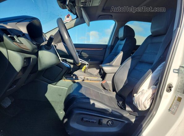 5J6RW2H95LL012176 2020 HONDA CR-V White Front interior view