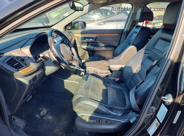 5J6RW2H96JL010613 2018 HONDA CR-V Black Սալոնի դիմացի տեսք