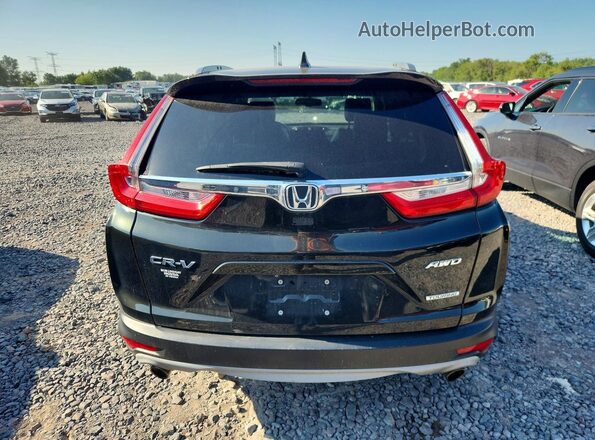 5J6RW2H96JL010613 2018 HONDA CR-V Black Հետևի տեսք