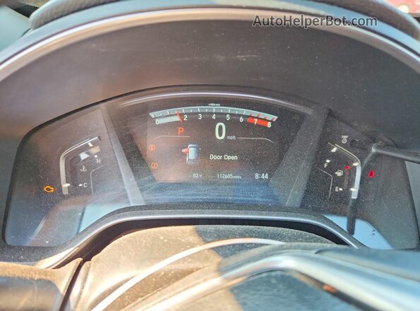 5J6RW2H96JL010613 2018 HONDA CR-V Black Սարքավորումների վահանակի տեսք