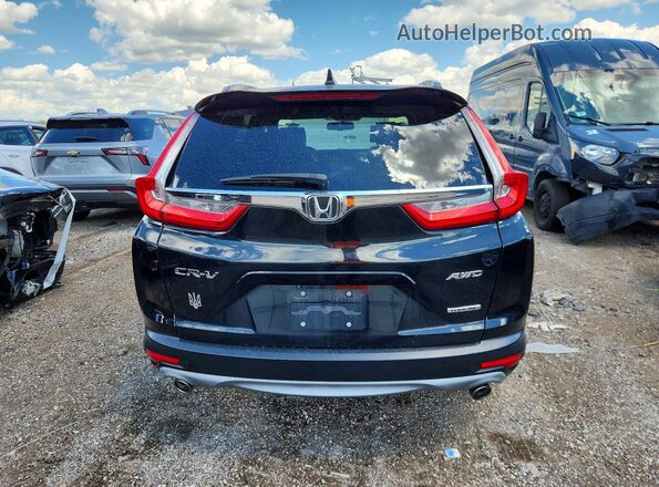 5J6RW2H97HL040049 2017 HONDA CR-V Black Rear view