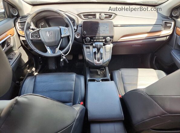 5J6RW2H97HL040049 2017 HONDA CR-V Black Dashboard view