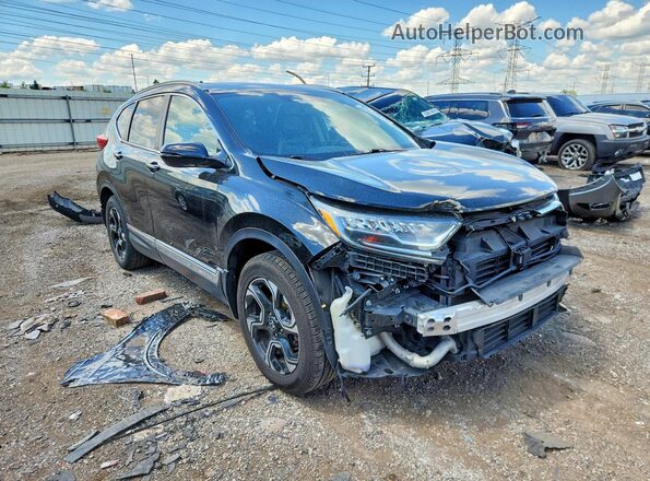 5J6RW2H97HL040049 2017 HONDA CR-V Black Front right