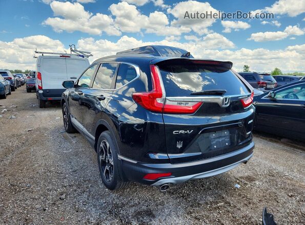 5J6RW2H97HL040049 2017 HONDA CR-V Black Rear left