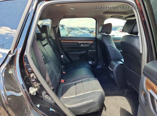 5J6RW2H97HL040049 2017 HONDA CR-V Black Rear seats view