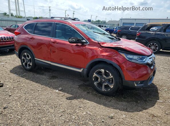 5J6RW2H97KL009083 2019 HONDA CR-V Burgundy Передня права чверть