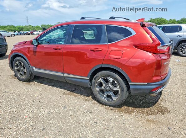 5J6RW2H97KL009083 2019 HONDA CR-V Burgundy Задня ліва чверть