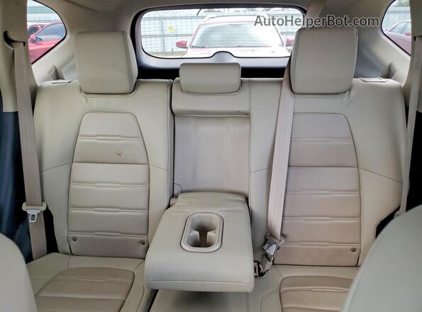 5J6RW2H97KL009083 2019 HONDA CR-V Burgundy Вид задніх сидінь