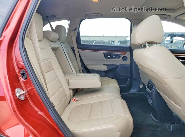 5J6RW2H97KL009083 2019 HONDA CR-V Burgundy Вид задньої частини салону