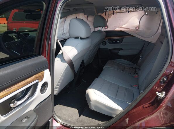 5J6RW2H98HL028671 2017 HONDA CR-V Burgundy Widok naklejki z numerem VIN