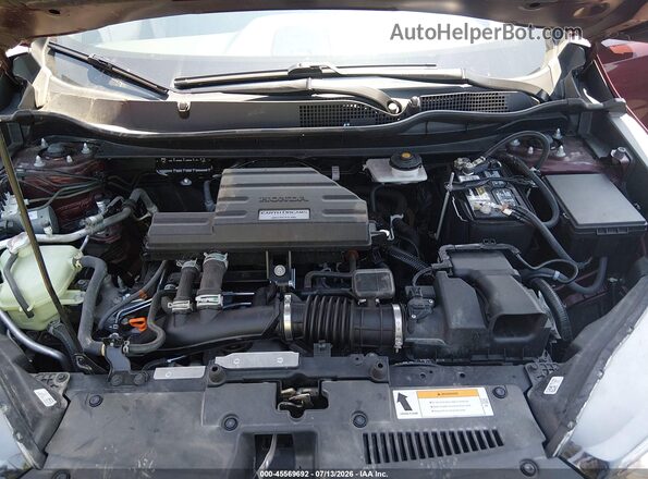 5J6RW2H98HL028671 2017 HONDA CR-V Burgundy Widok z tyłu