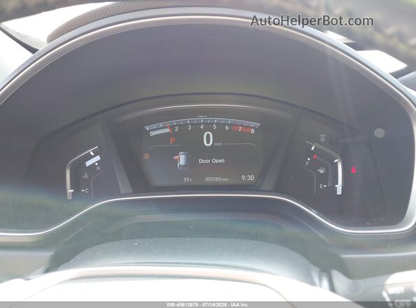 5J6RW2H98LL002497 2020 HONDA CR-V Black Հետևի նստատեղերի տեսք