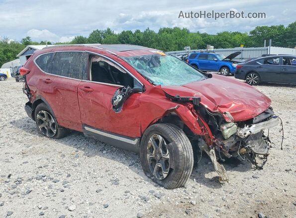 5J6RW2H99JL035859 2018 HONDA CR-V Красный Передняя правая четверть