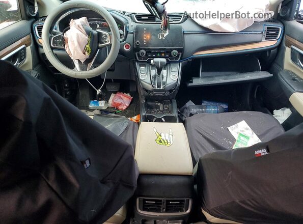 5J6RW2H99JL035859 2018 HONDA CR-V Красный Вид панели приборов