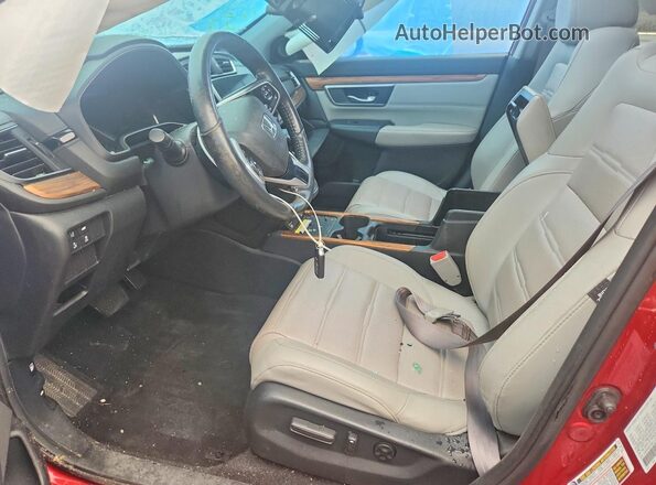 5J6RW2H99LL012830 2020 HONDA CR-V Maroon Widok wnętrza z przodu