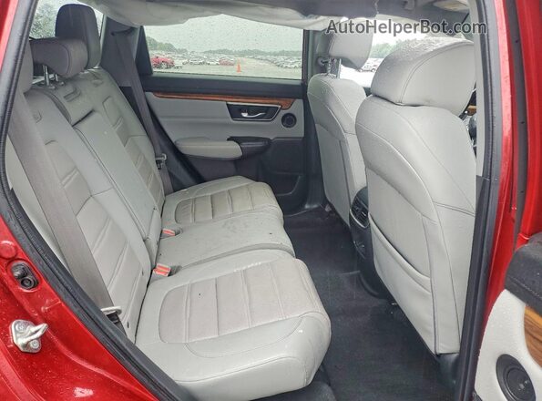 5J6RW2H99LL012830 2020 HONDA CR-V Maroon Widok wnętrza z tyłu