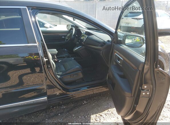 5J6RW2H9XJL012882 2018 HONDA CR-V Black Front interior view