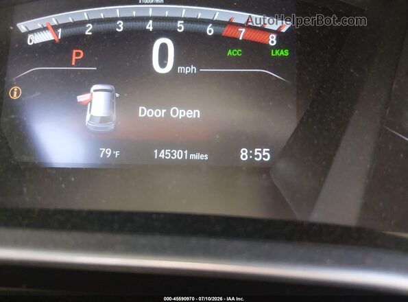 5J6RW2H9XJL012882 2018 HONDA CR-V Black 