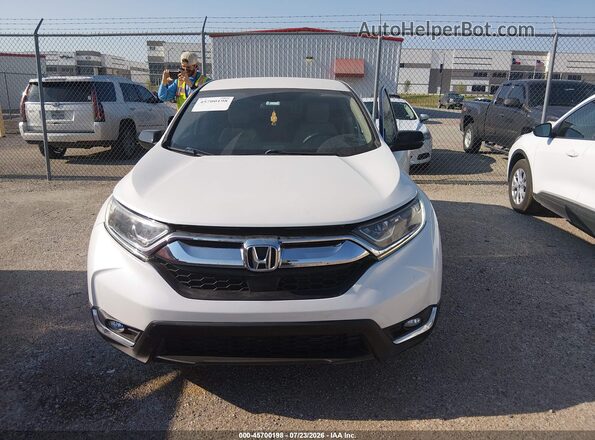 5J6RW5H30JL004027 2018 HONDA CR-V White Instrument cluster view