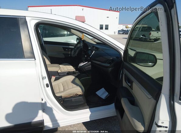 5J6RW5H30JL004027 2018 HONDA CR-V White Front interior view